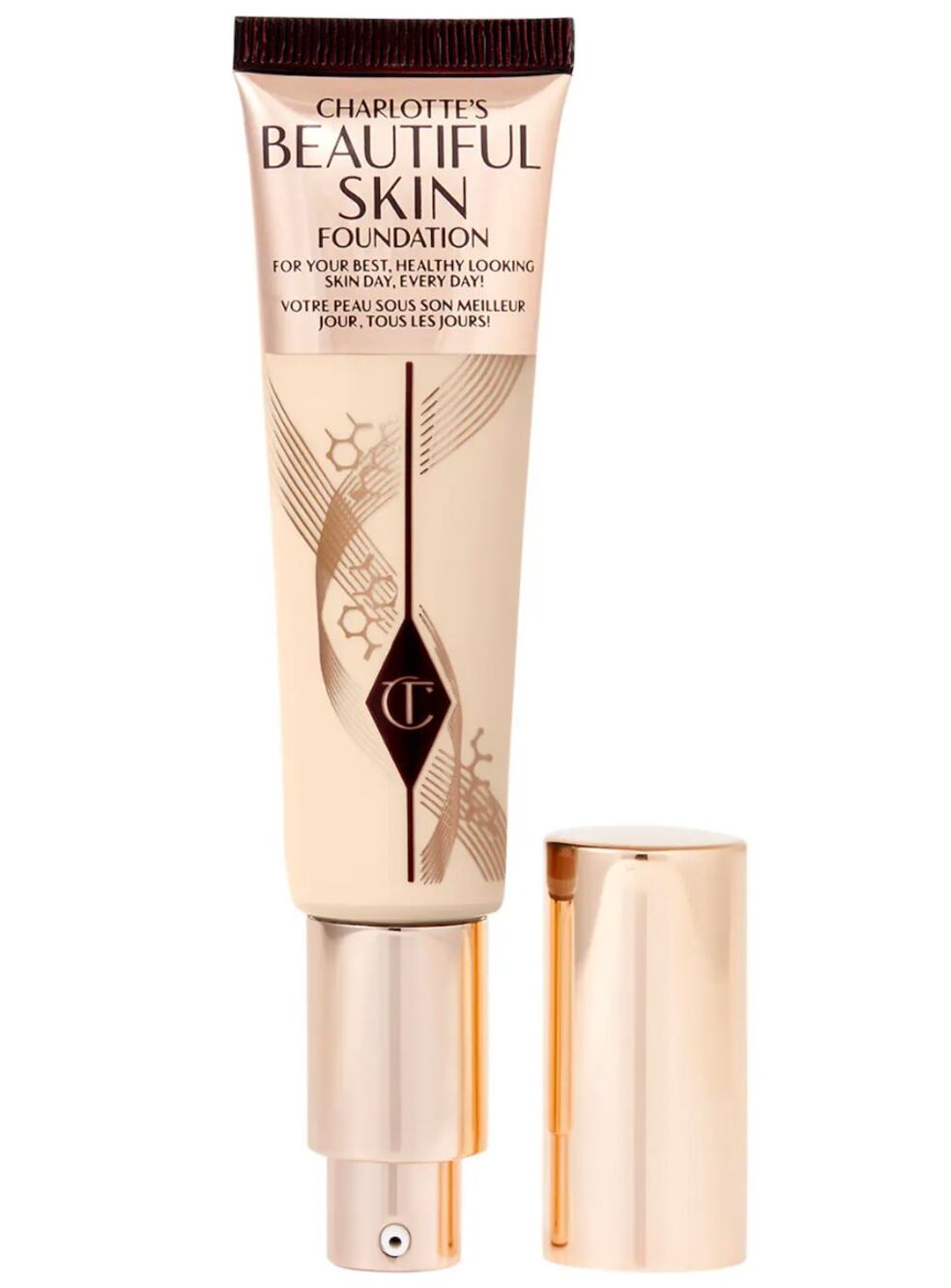 Charlotte Tilbury Beautiful Skin Medium Coverage Liquid Foundation #1 Neutral
